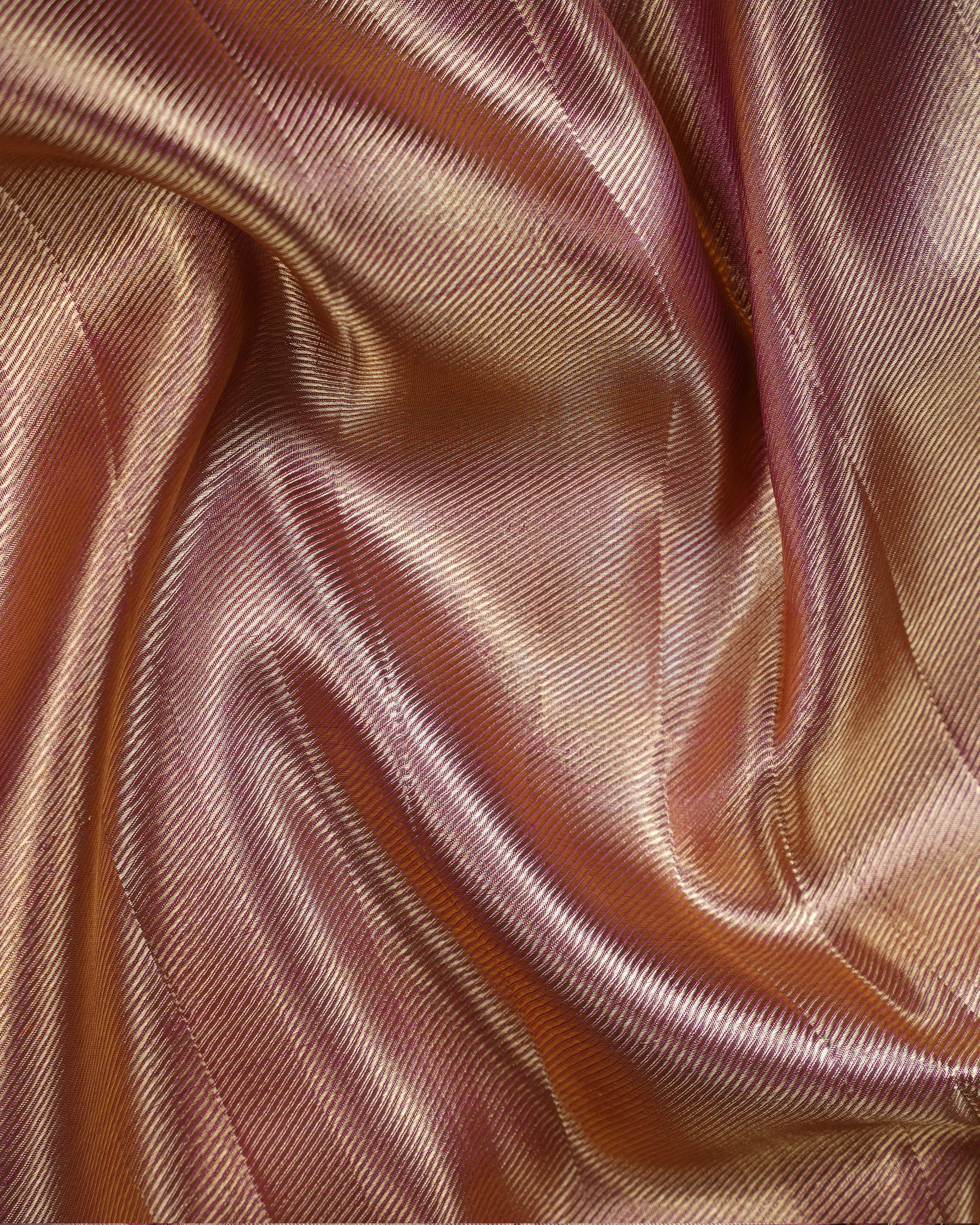 Gold Tissue Kanchipuram Silk Saree – Multi-Colour Coin Buttas with Pink Contrast Border