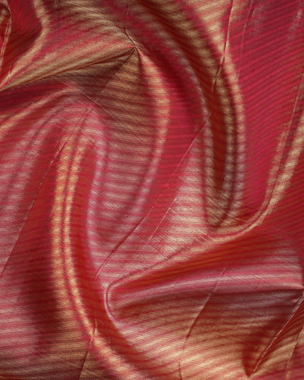 Green & Gold Pure Zari Kanchipuram Silk Saree – Coin Butta Checks with Red Contrast Border