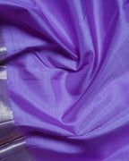 Lavender Pure Silk Saree with Elegant Fancy Border
