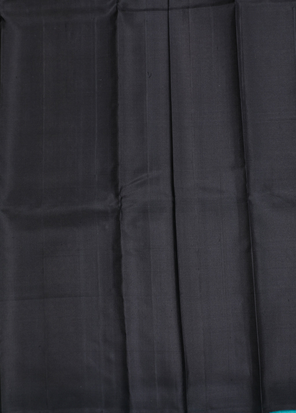 Black Fancy Kanchipuram Pure Silk Saree with Traditional Butta Design