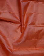 Dusty Lavender Pure Silk Saree with Peach Contrast Border
