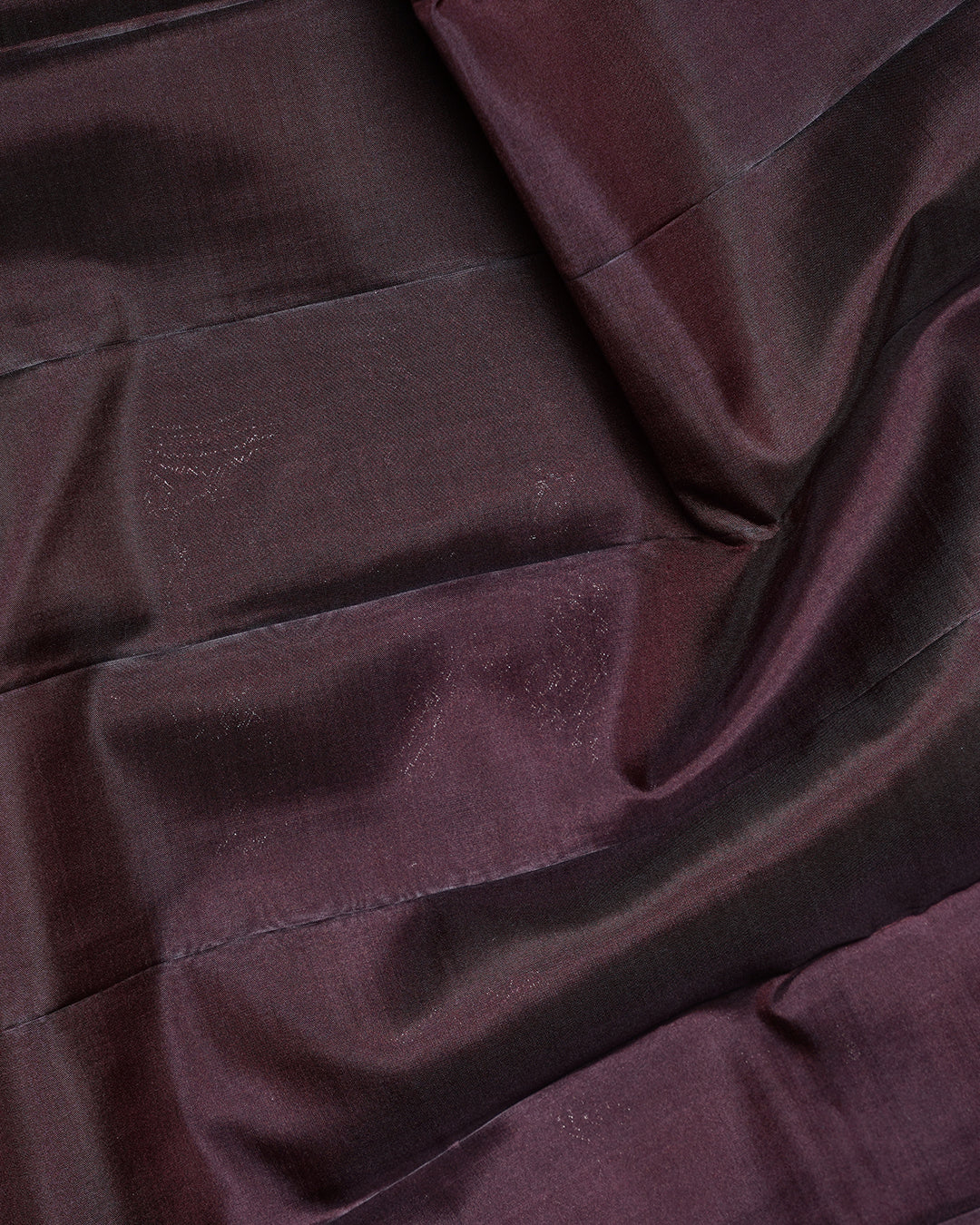 Light Coffee Pure Silk Saree with V. Paakku Border