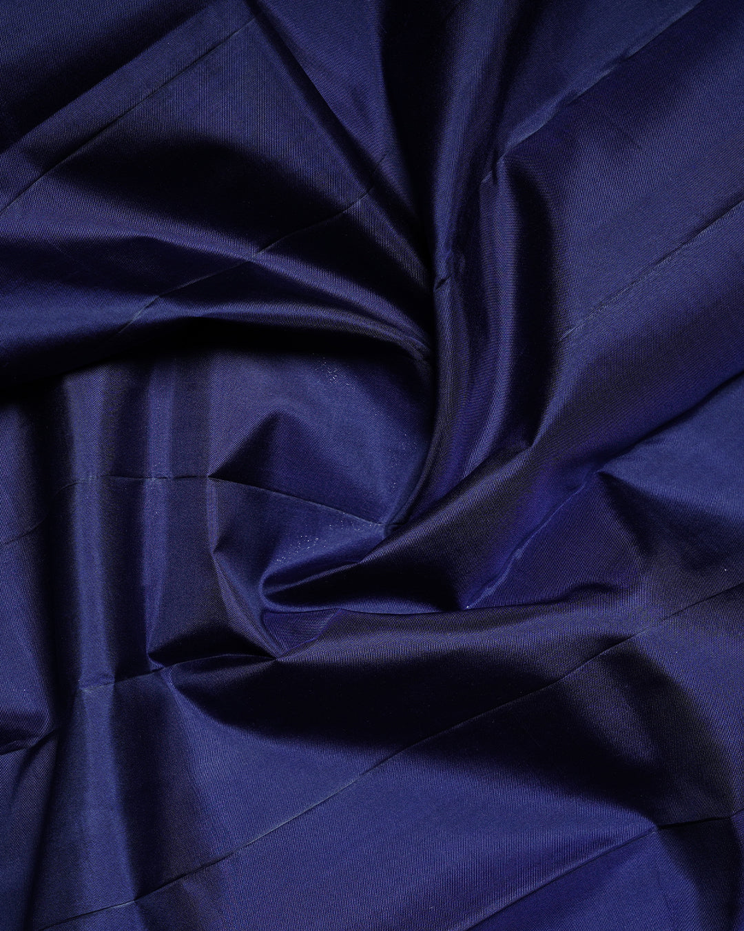 Light Grey Pure Silk Saree with Menatchi Blue Border