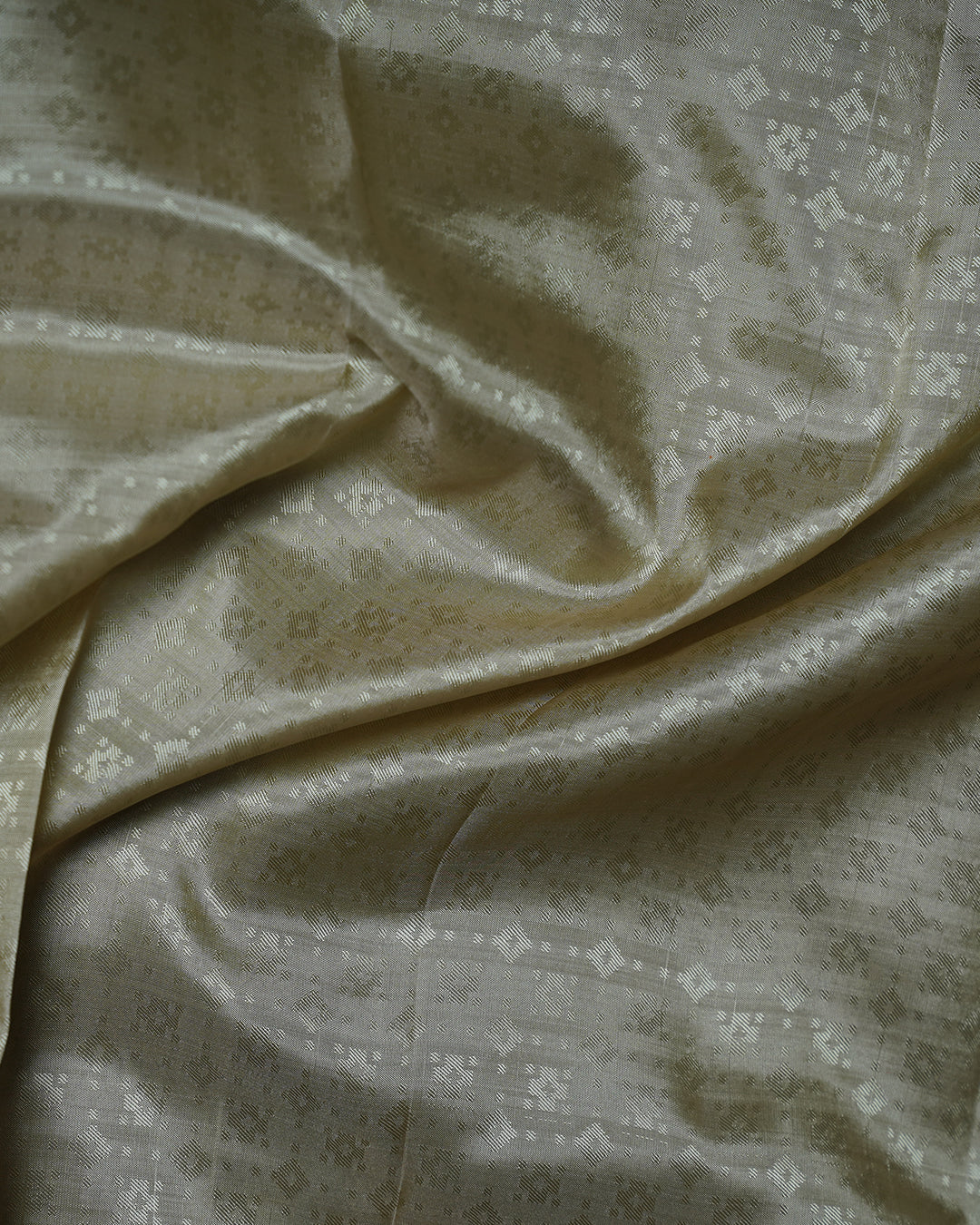 Light Sukku Pure Silk Saree with Rexona Semi Contrast Border
