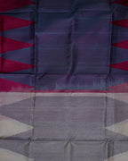 Multi Colour Rekku Design Soft Silk Pure Silk Saree