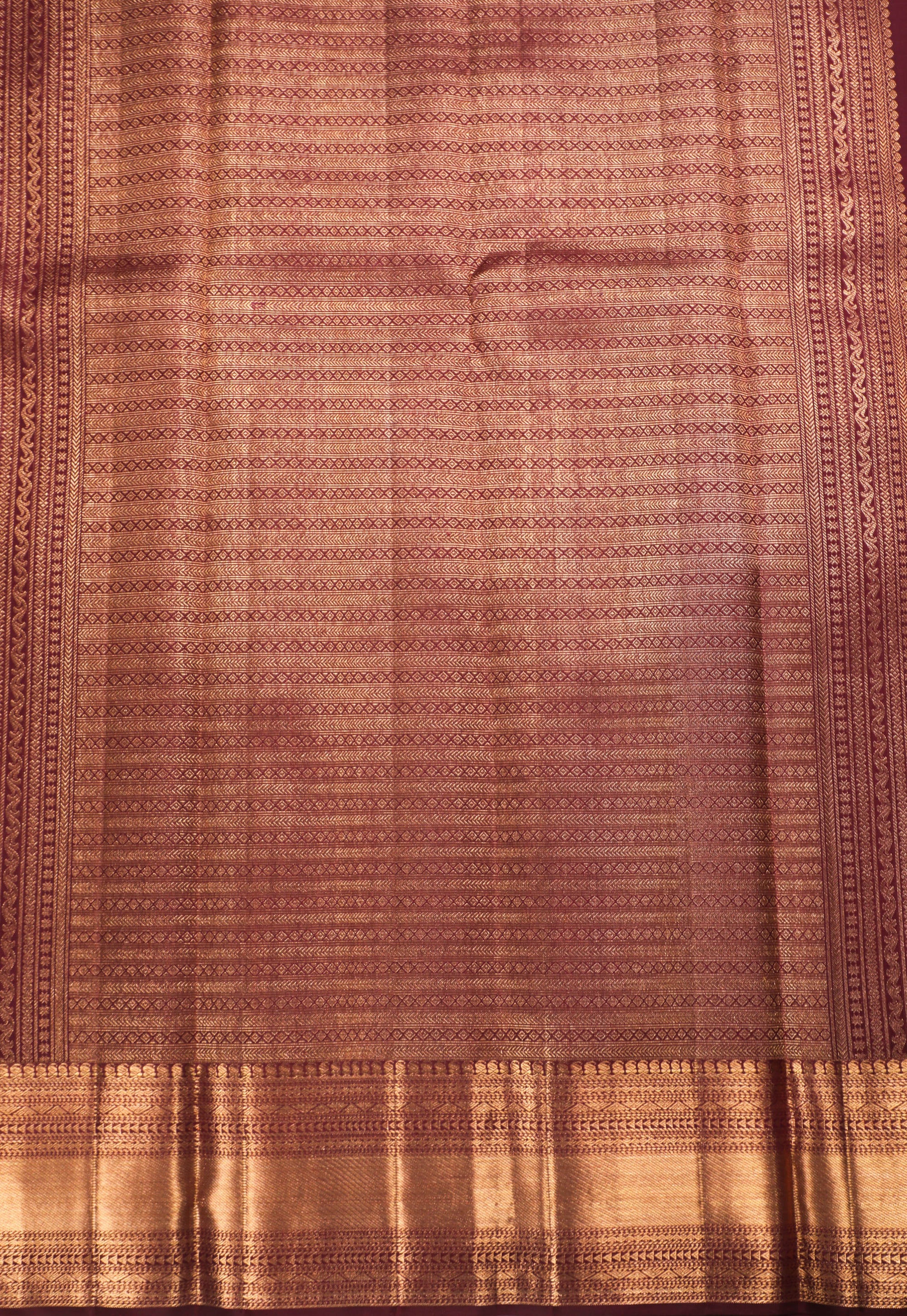 Paakku Colour Kanchipuram Pure Silk Saree with Jimikki Design and Self Traditional Border