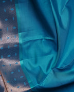 Paaku Pure Silk Saree with Rexona Semi Contrast Border