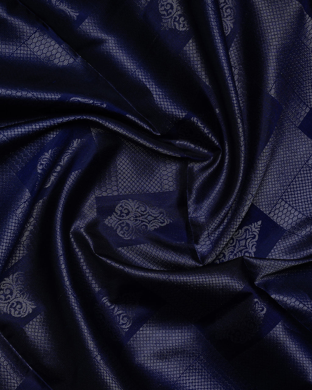 Pink Diamond Butta Semi Contrast Pure Silk Saree
