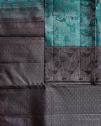 Rexona Green Pure Silk Saree with Vethalai Paaku Border